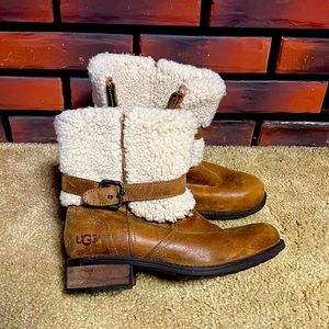 Ugg shearling boot